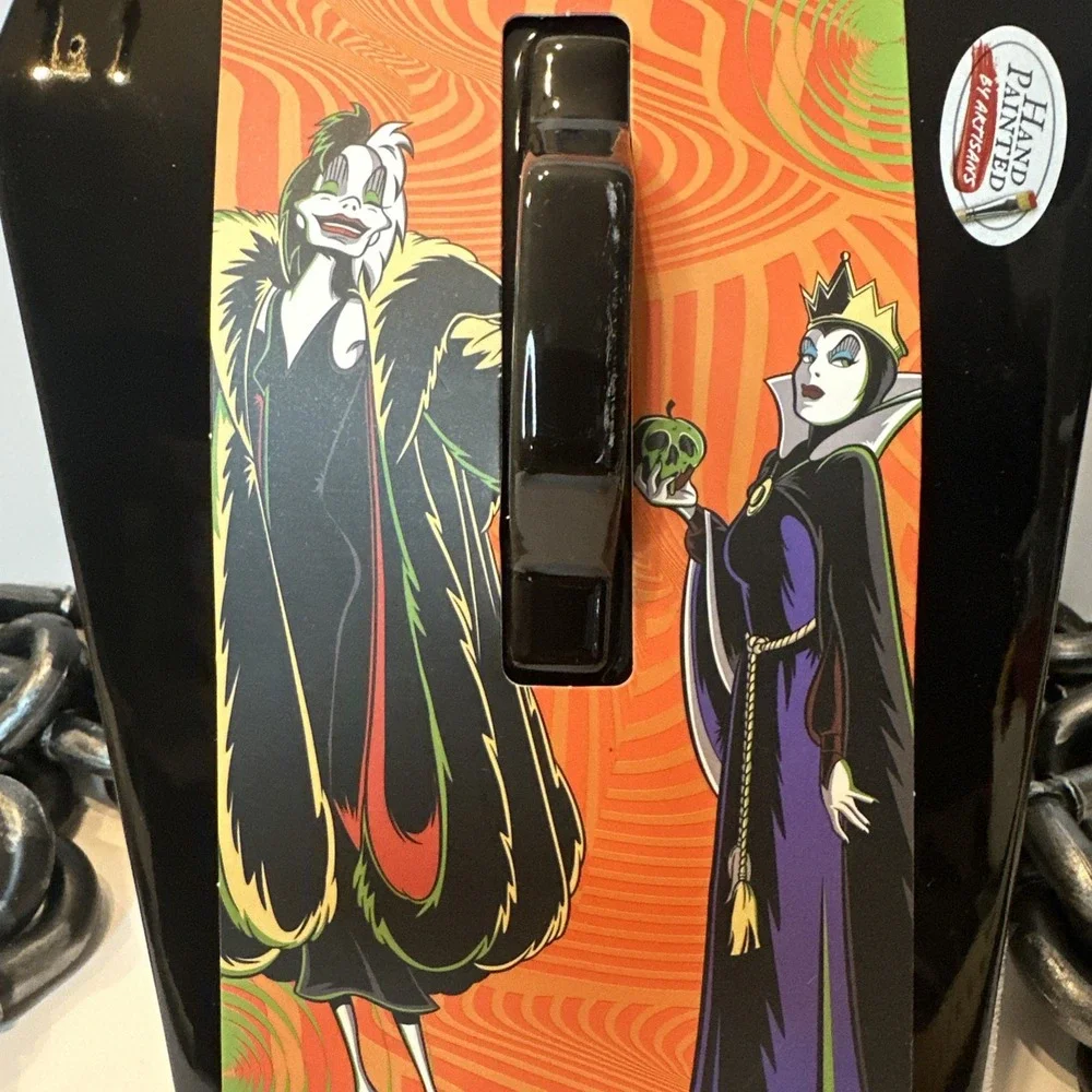 Disney Villains Halloween Coffin Baking Casserole Brownie Dish With‎ Lid